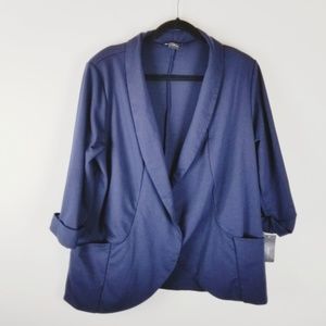 Robert Louis nwt Navy blue blazer plus size 2x